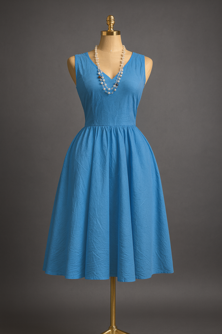Sleeveless Ladies Dress - Size 14