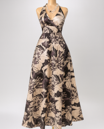 Sleeveless Ladies Floral Dress - Size 18