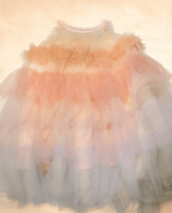 5-6yrs Pastel ombré tulle party dress (girls)