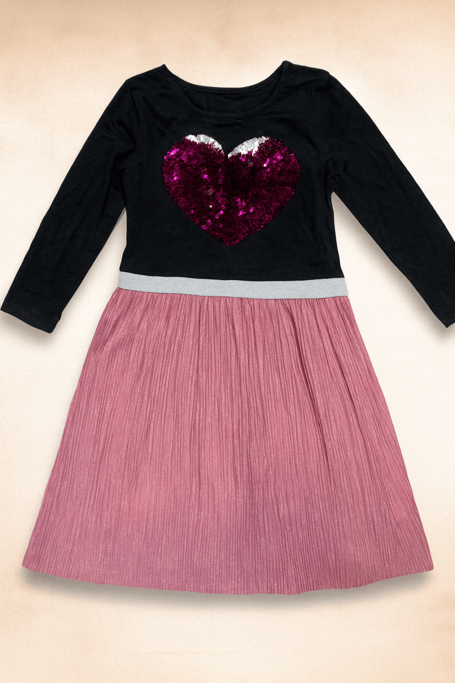 9-10yrs Long Sleeve Girls Dress
