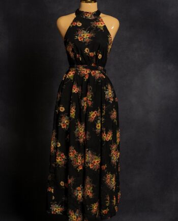 Halter neck maxi dress - Size 10