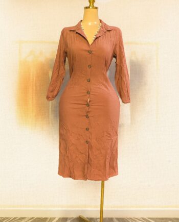 Button-down shirt dress - Size 12