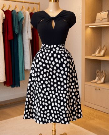 A-line midi skirt - Size 10