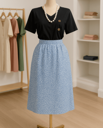 A-line midi skirt - Size 12/14