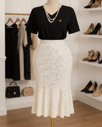 A-line midi skirt - Size 12/14