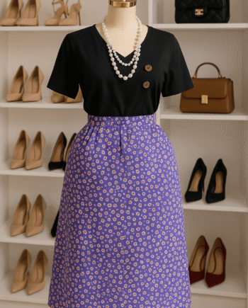 A-line midi skirt - Size 16