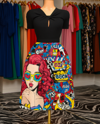 A-line midi skirt - Size 12